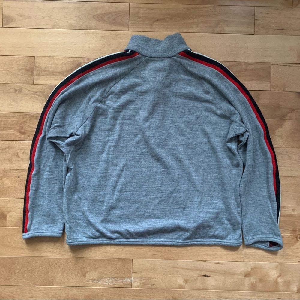 Icebreaker Men’s Coronet Zip Neck Sweater Grey Size Large - Picture 5 of 9